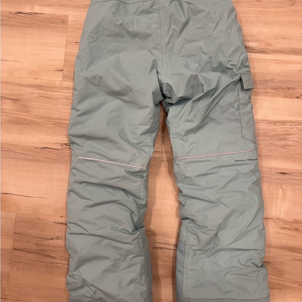 Columbia Kids' Light Blue Ski Pants Size Medium - Picture 2 of 4